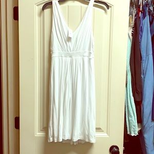 Loft White Dress XS